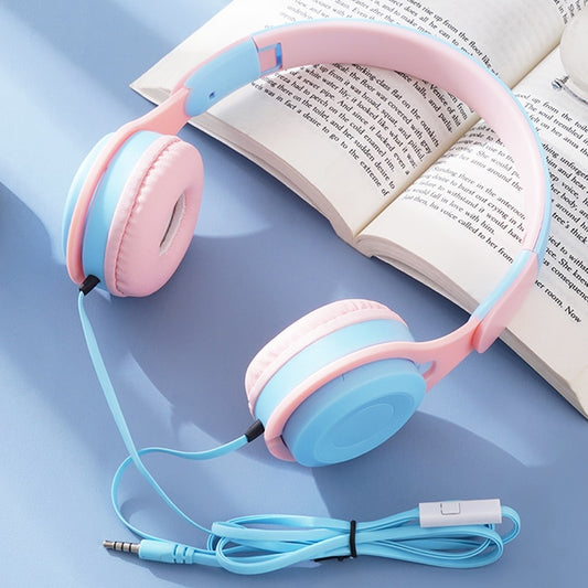 Foldable Wired Earphone for Children || 3.5mm Audio Stereo Jack || Headset with Mic - LittleCuckoo
