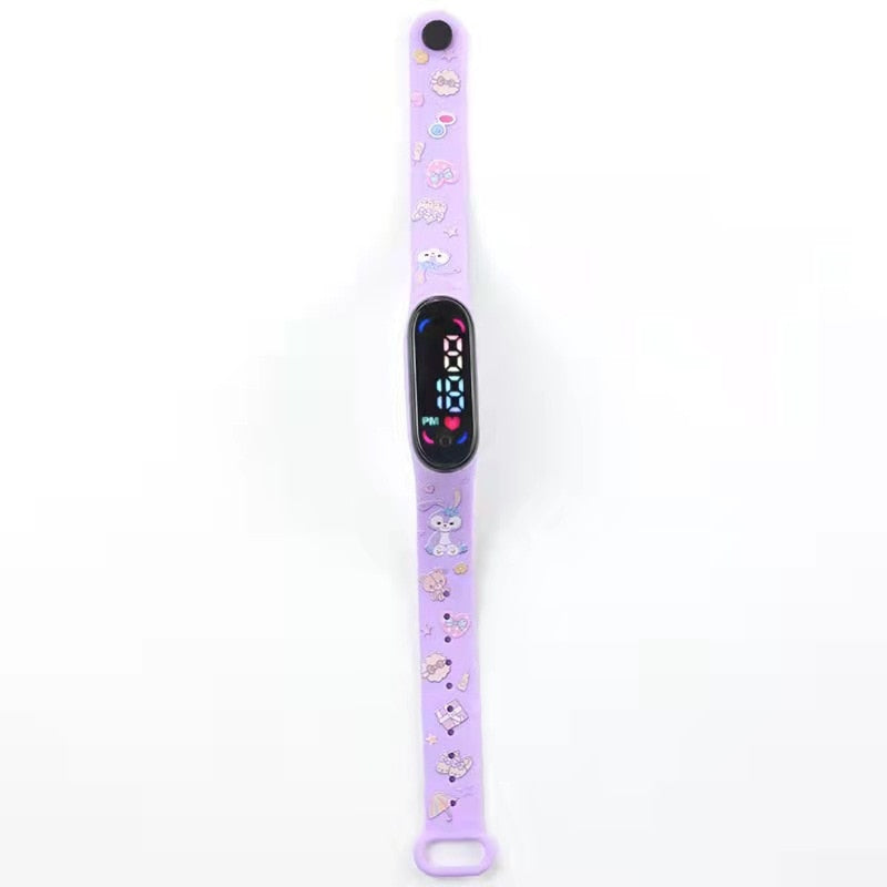 Electronic LED Classy Watch || Cartoons & Character Printts || Anime Watch Kids Gifts - LittleCuckoo